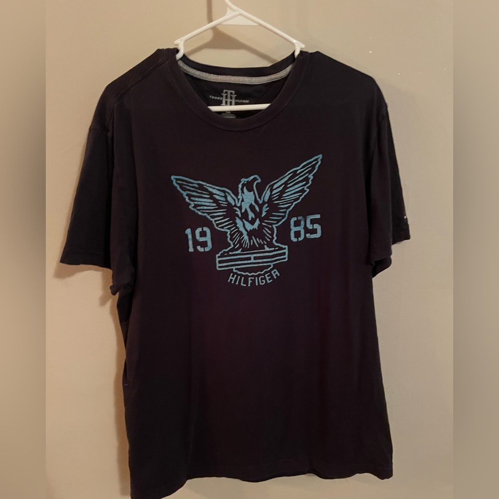 Tommy Hilfiger black logo T-shirt